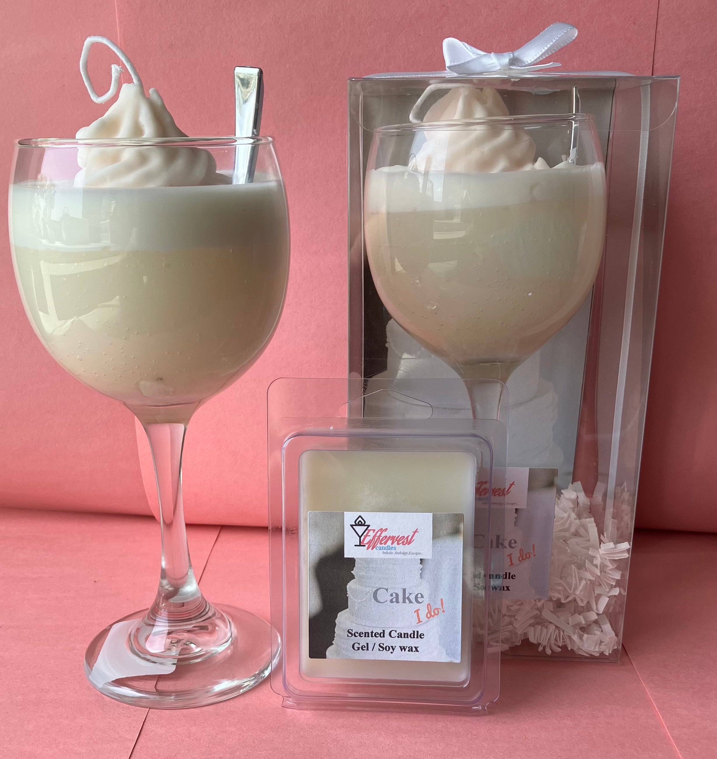 Double the Love "Handcrafted Wedding Candles with Soy and Gel Wax Blend