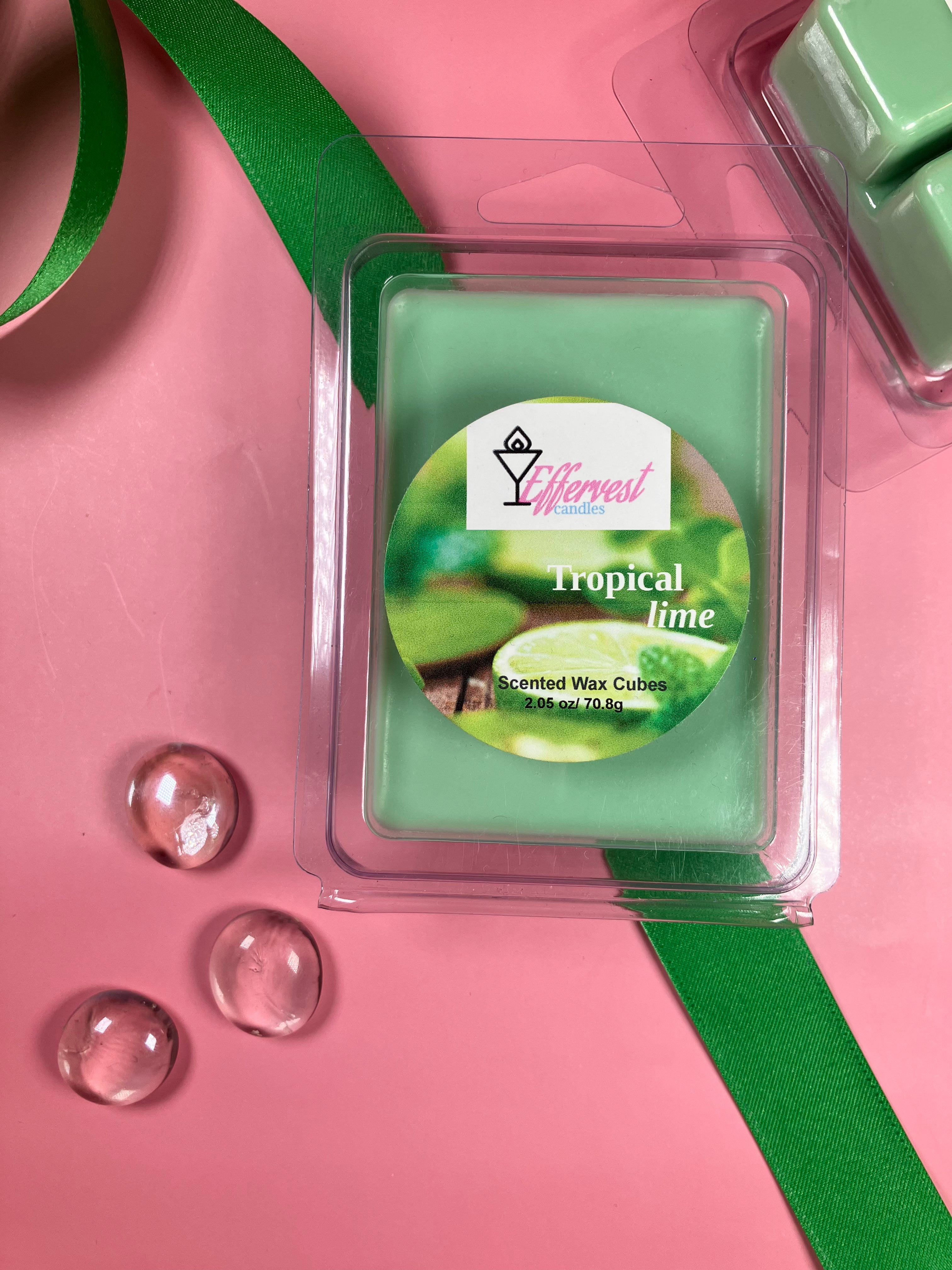 "Tropical Lime" wax melts